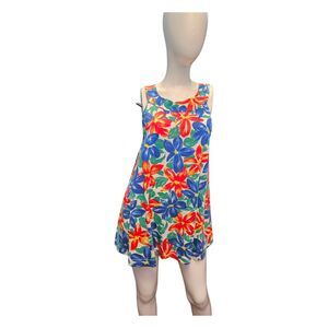 Cherry Stick Ltd Vintage 80's Swing Tank Floral Womens size Large